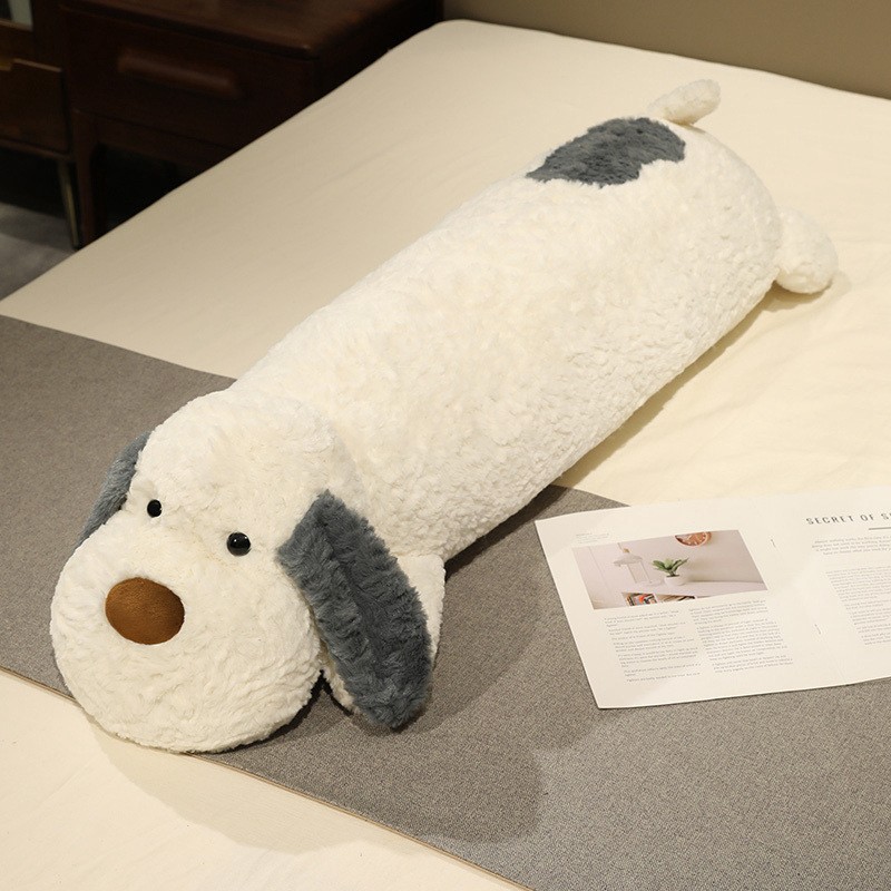 Imitation rabbit fur brush floral off-white