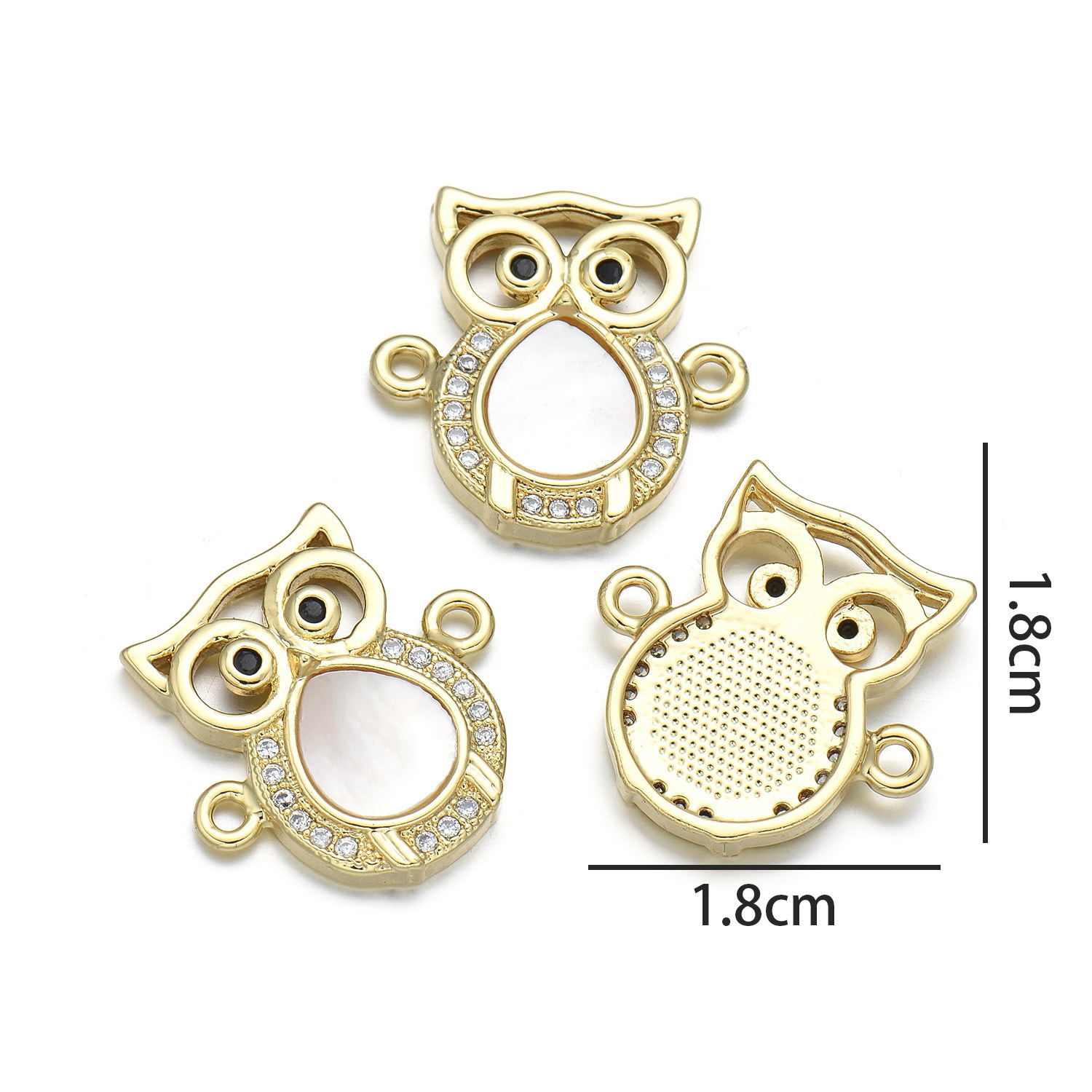 7:Owl pendant (natural shell)