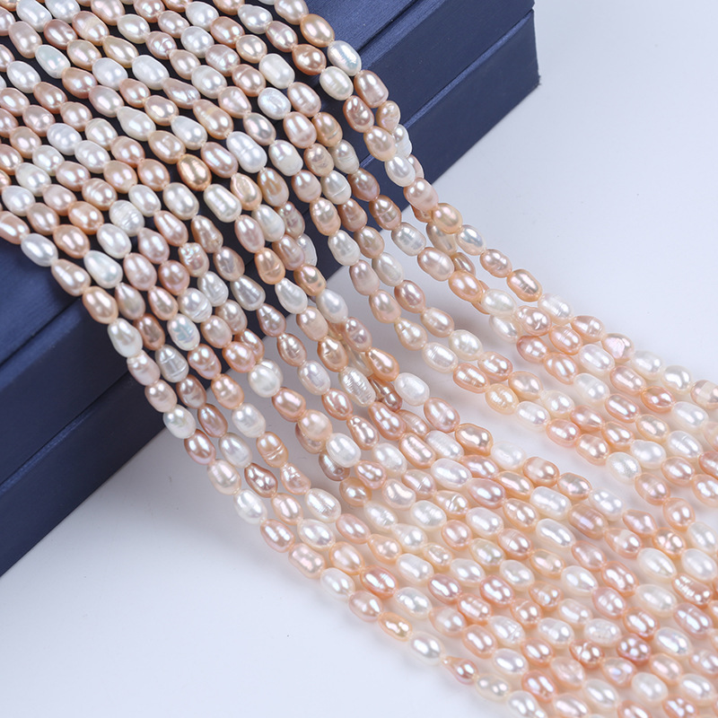 5:White pink purple mixed color