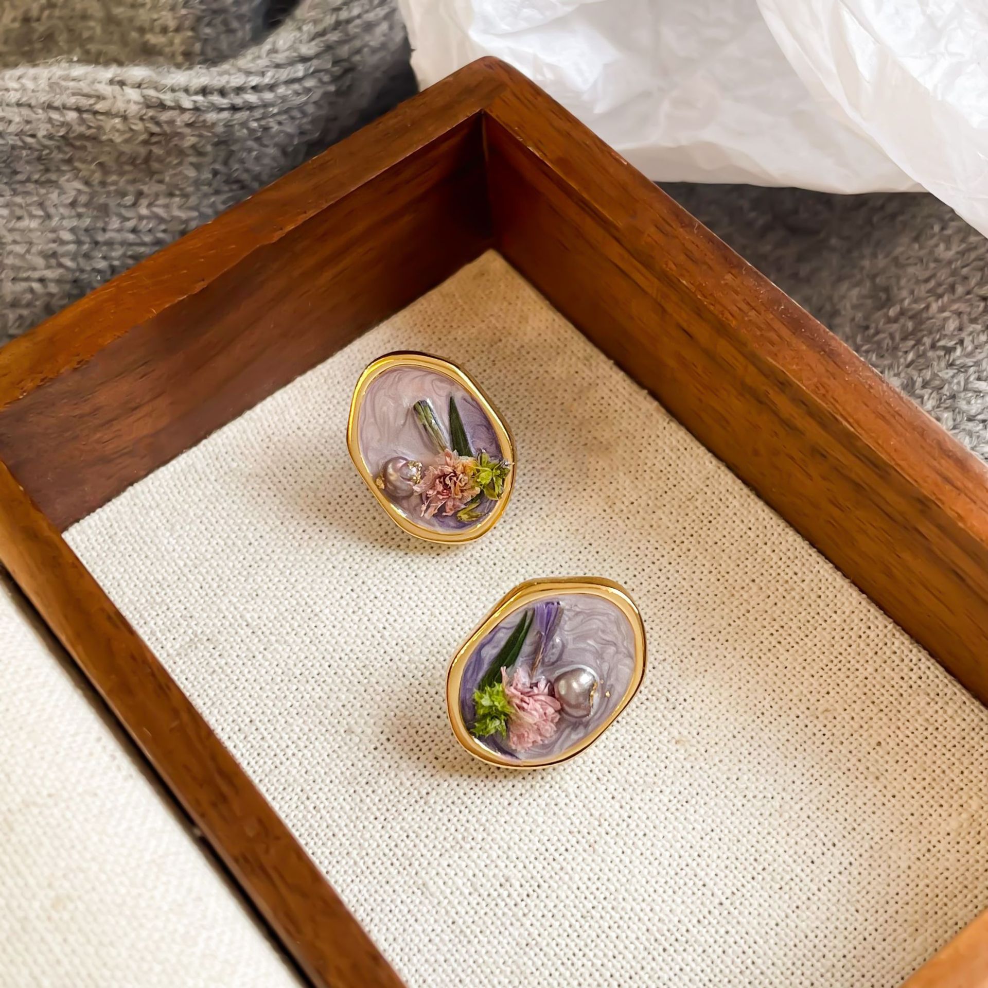 3:[s925 silver needle + freshwater pearl]: nl09015e