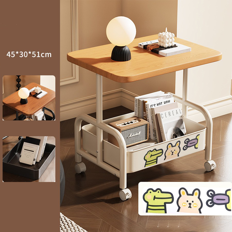 wood color white rack