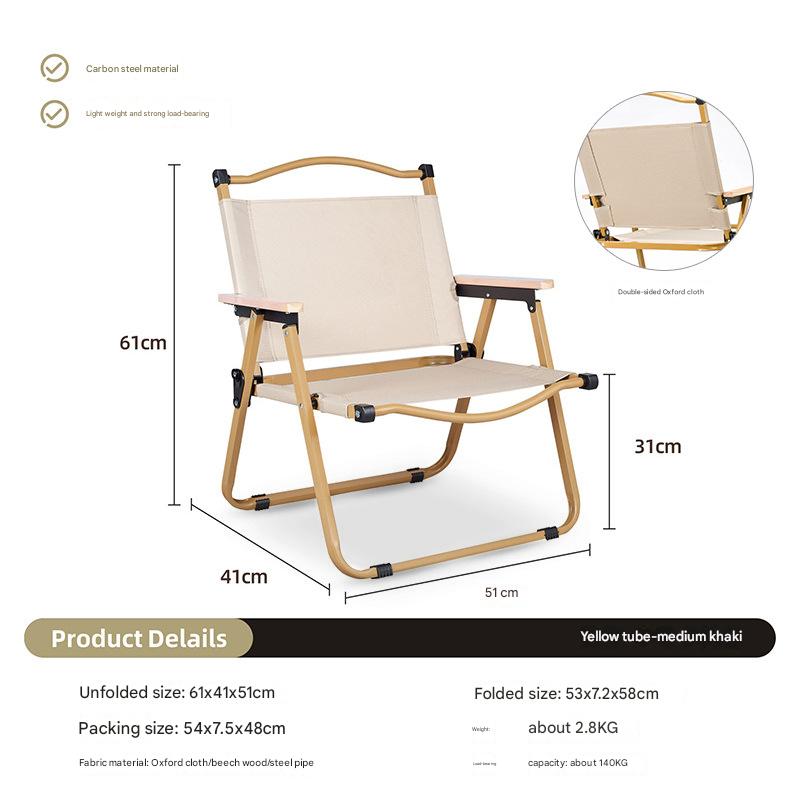 Medium-yellow frame khakis-double-sided cloth