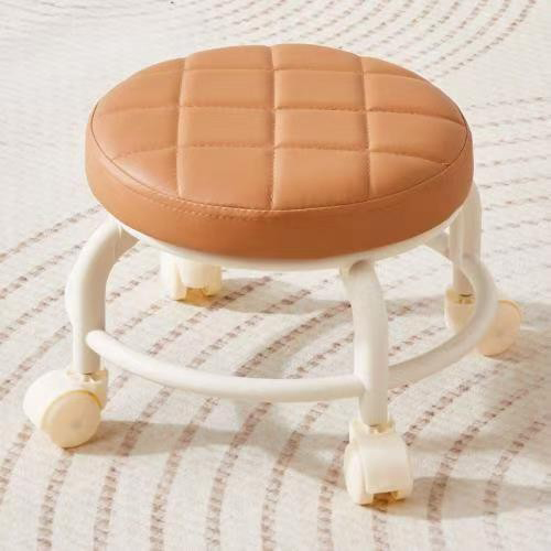 [camel] classic round stool-swivel wheel
