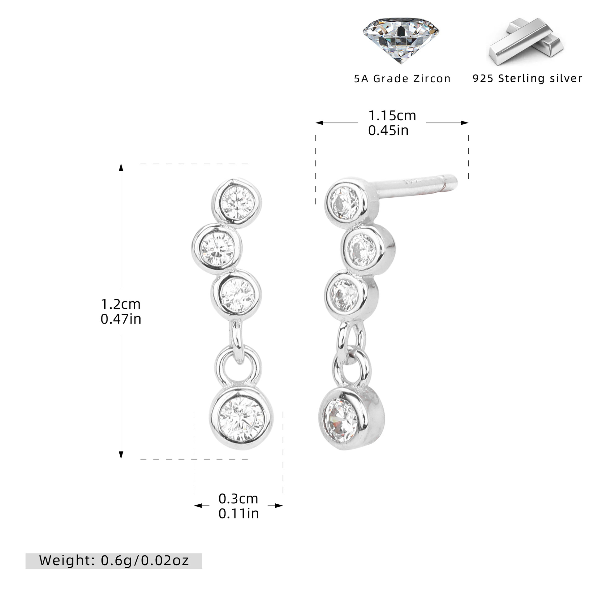 1:placcato platino reale