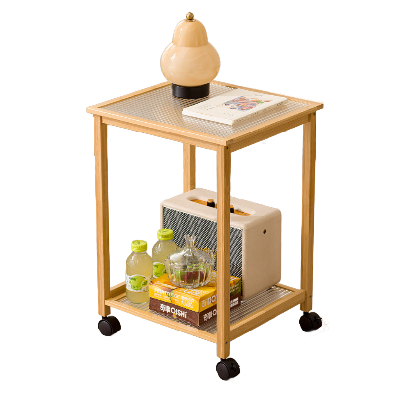 Wood color 40cm with wheel