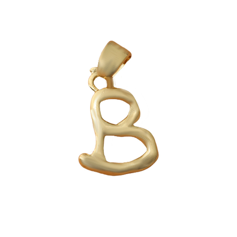 2:English letter-b (single pendant)
