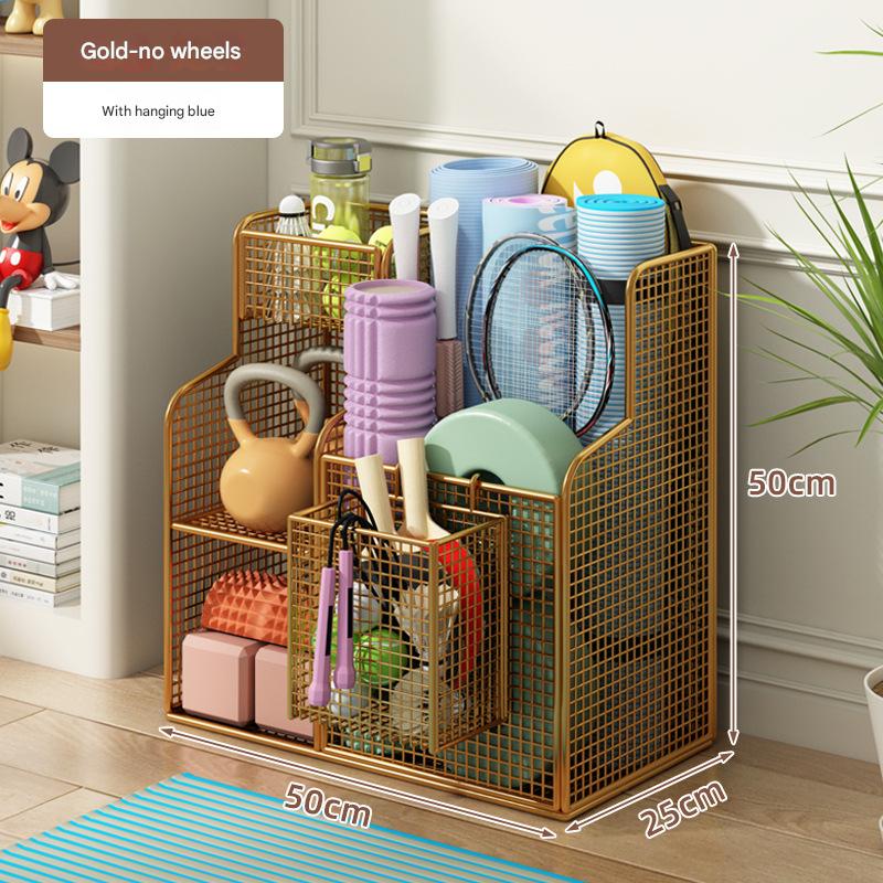 Gold-floor [with hanging basket]