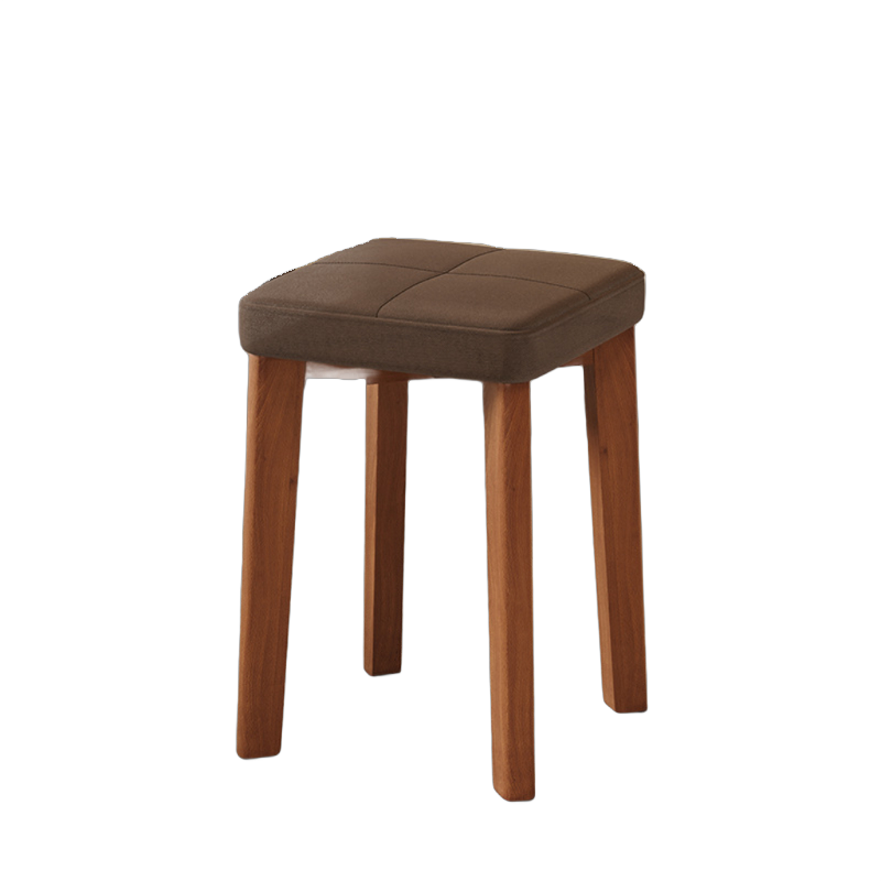 Walnut legs   brown cotton and linen