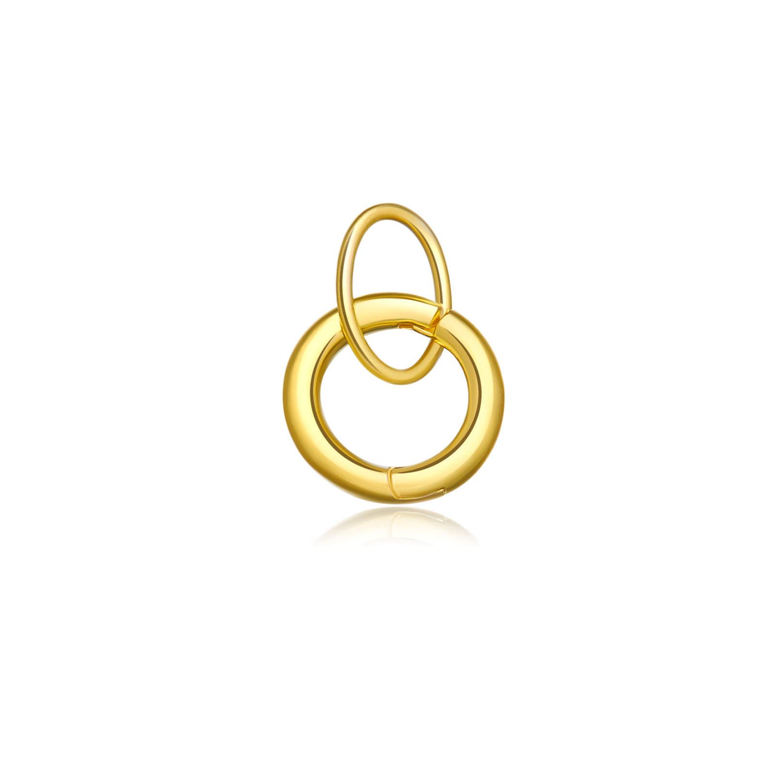 14:18K Gold-Closed Circle