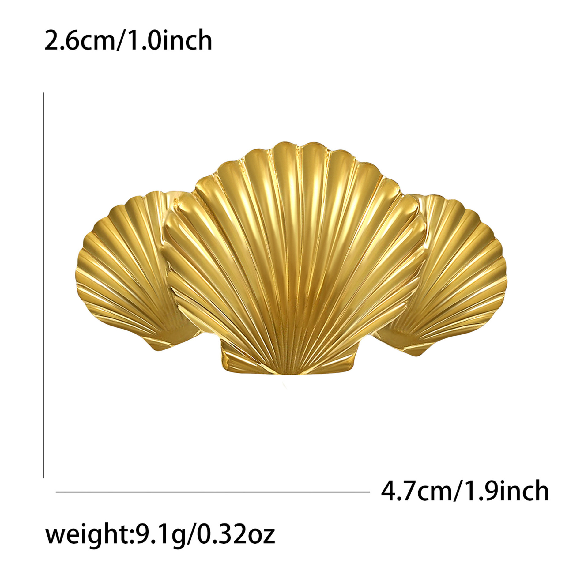 1:Stainless steel-gold-5194-gd