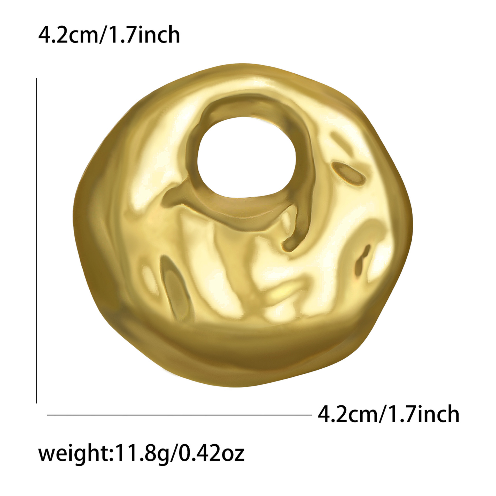 1:Stainless steel-gold--5130-gd