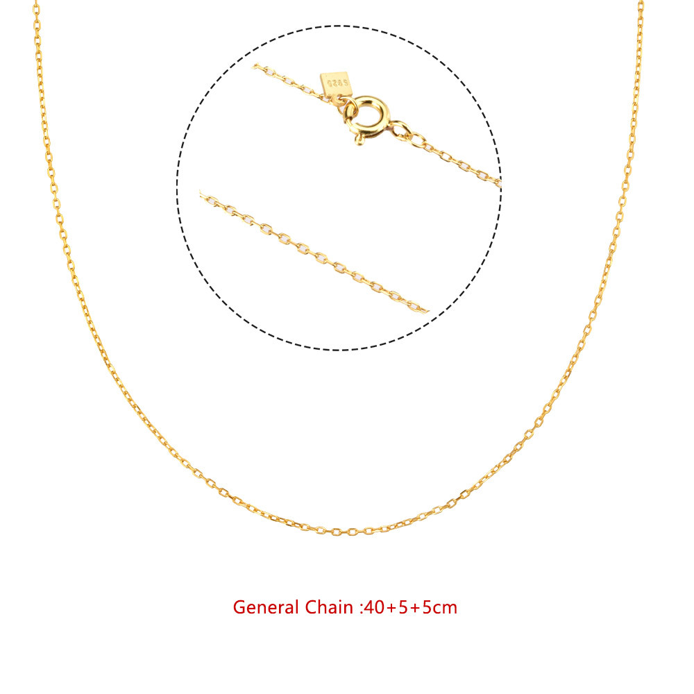 14:[B] 18k gold/chain without pendant