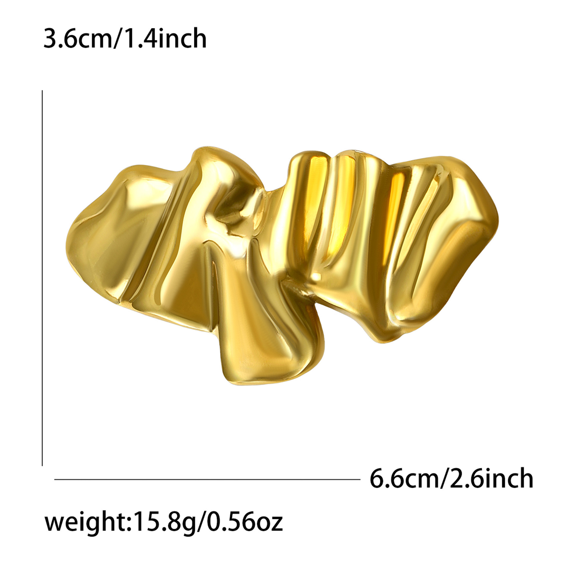 1:Stainless steel-gold-5192-gd