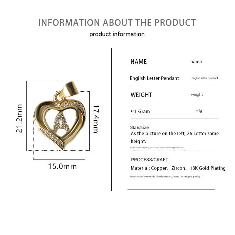1:Love english pendant-a