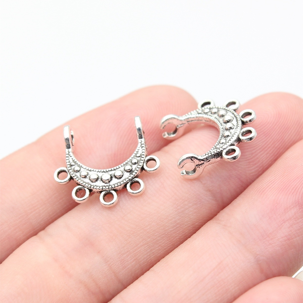 17x15mm-antique silver color antike silberne Farbe