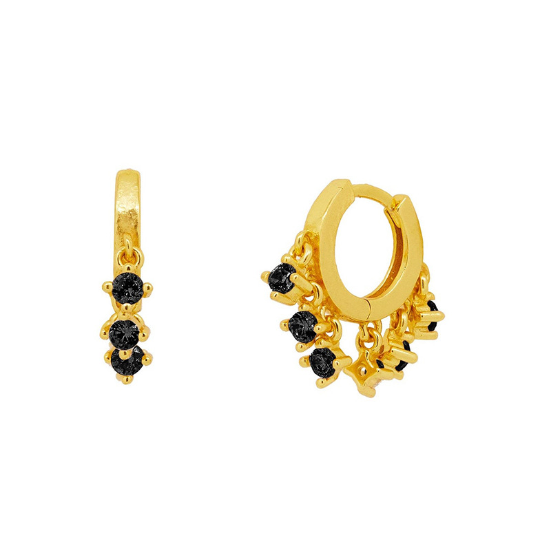 20:Black zircon (gold color)