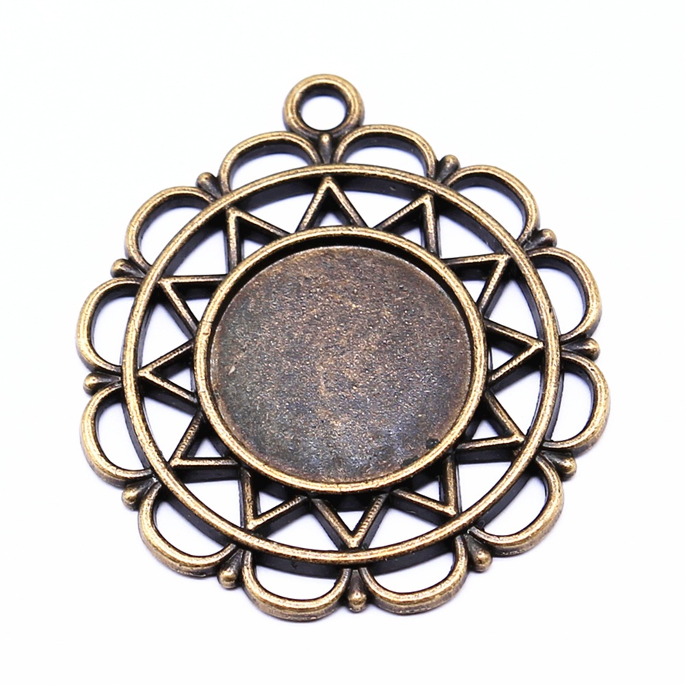 2 antike Bronzefarbe