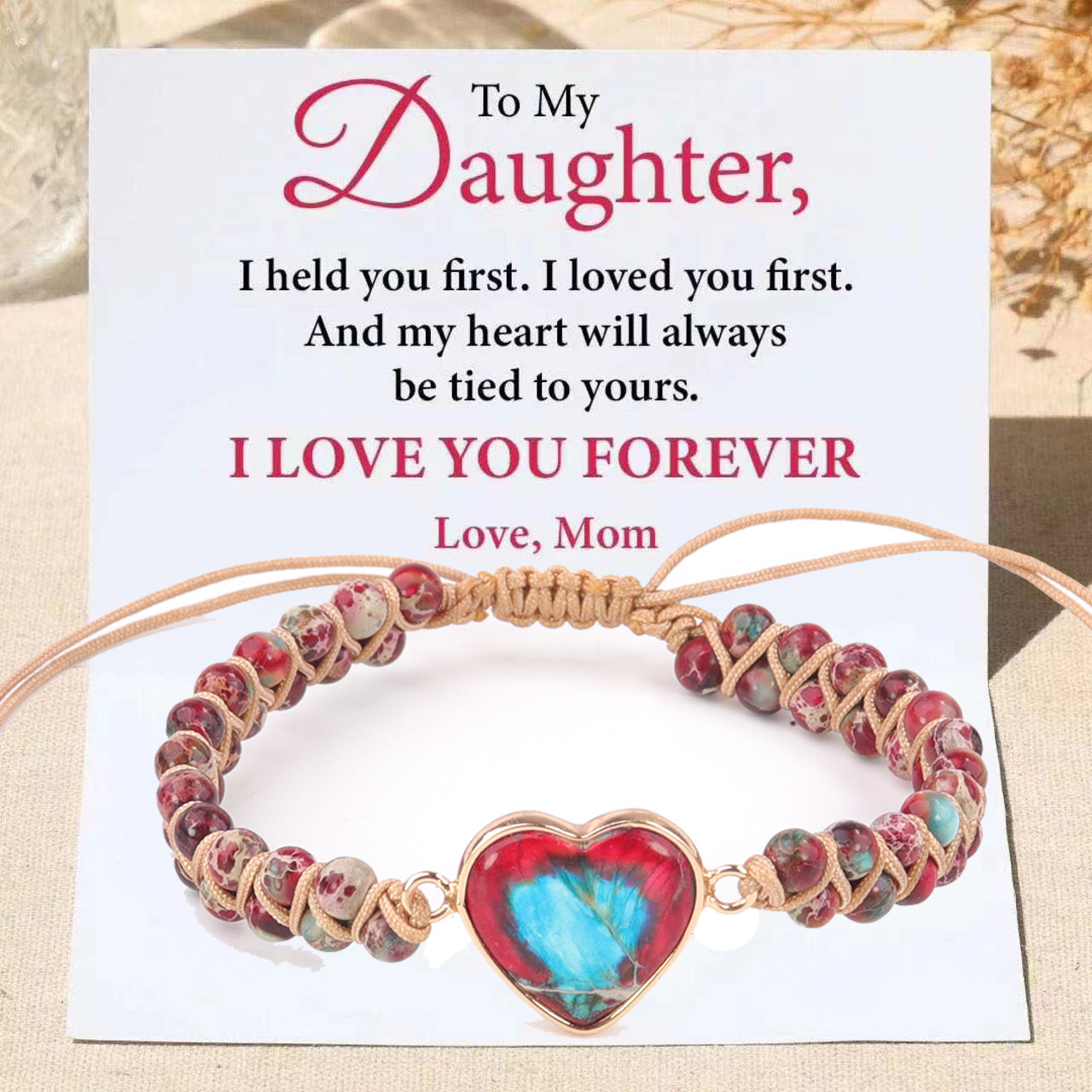 1:Red red and blue love card