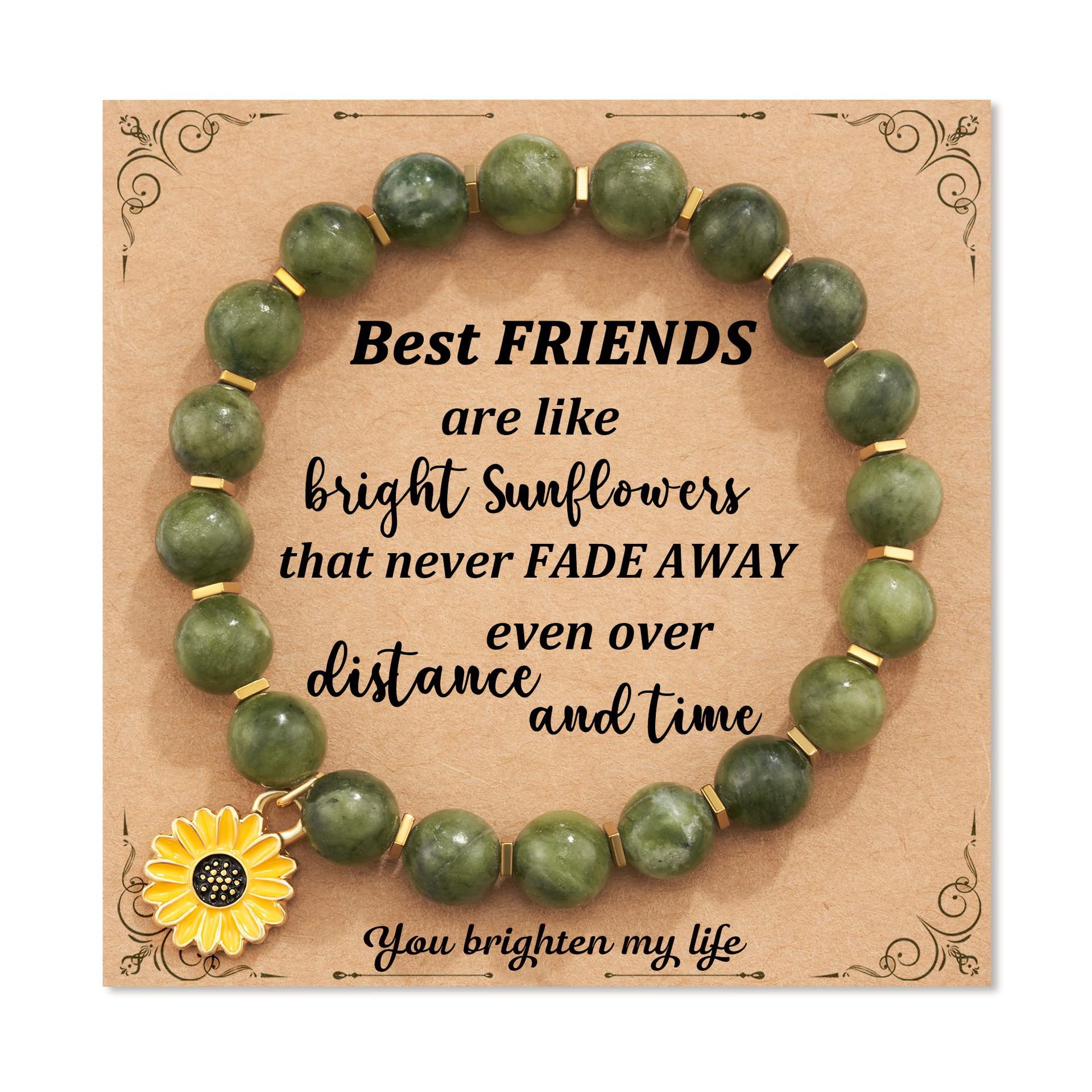 3:African Pine Sunflower Pendant FRIENDS Card