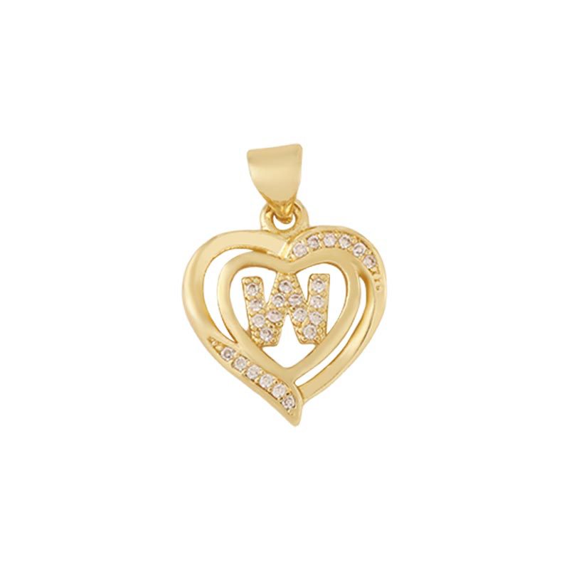 23:Love english pendant-w