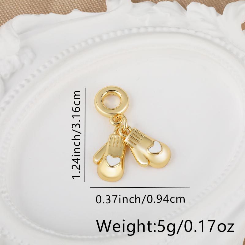 1:Diy accessories pendant (white love)