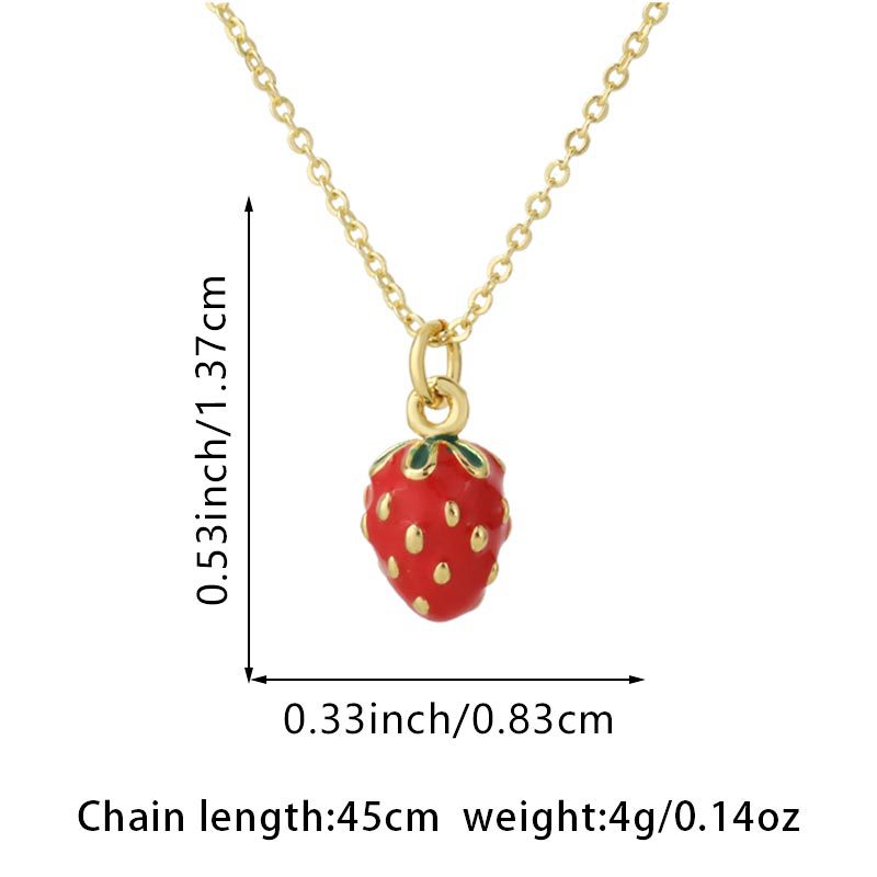 25:Strawberry 04 pendant only