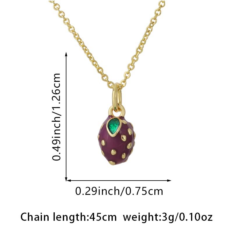 30:Purple grapes pendant only