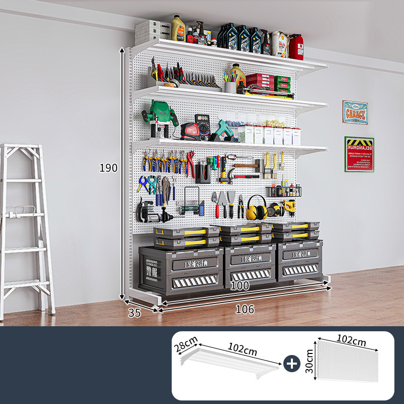 [White 106*35*190] Comes with 3 layers   4 holes