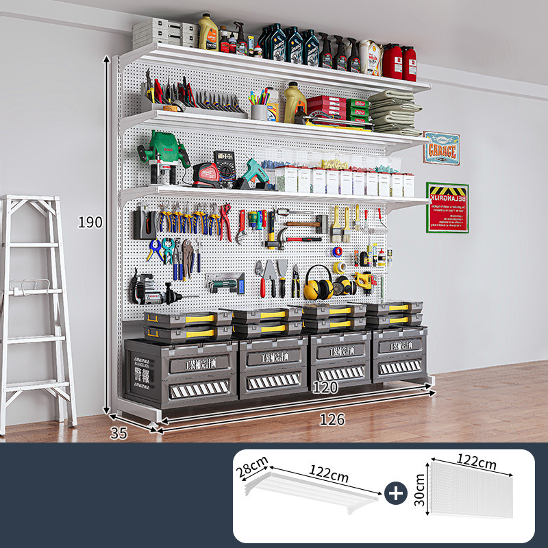 [White 126*35*190] Comes with 3 layers   4 holes