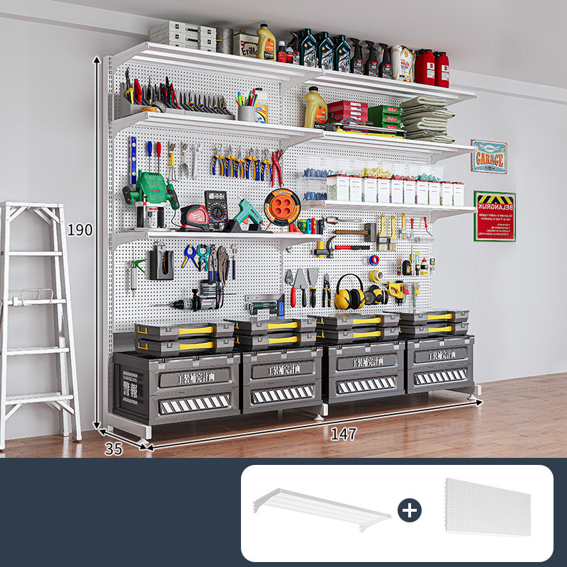 [White 147*35*190] Comes with 6 layers   8 holes