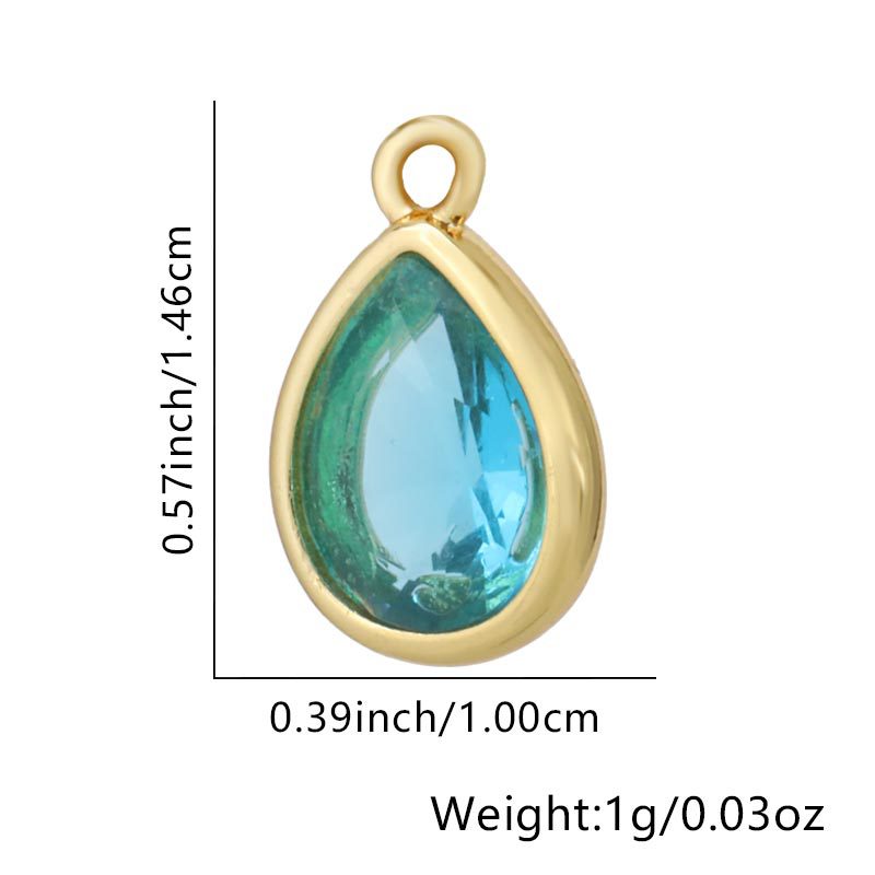 11:Water drops-lake blue