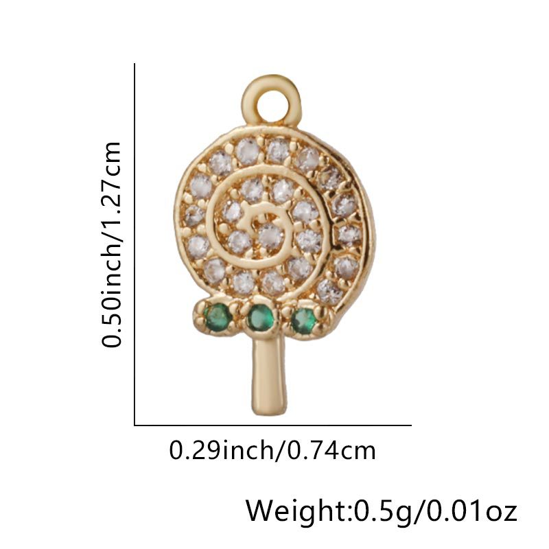 6:Lollipop-White Zirconium