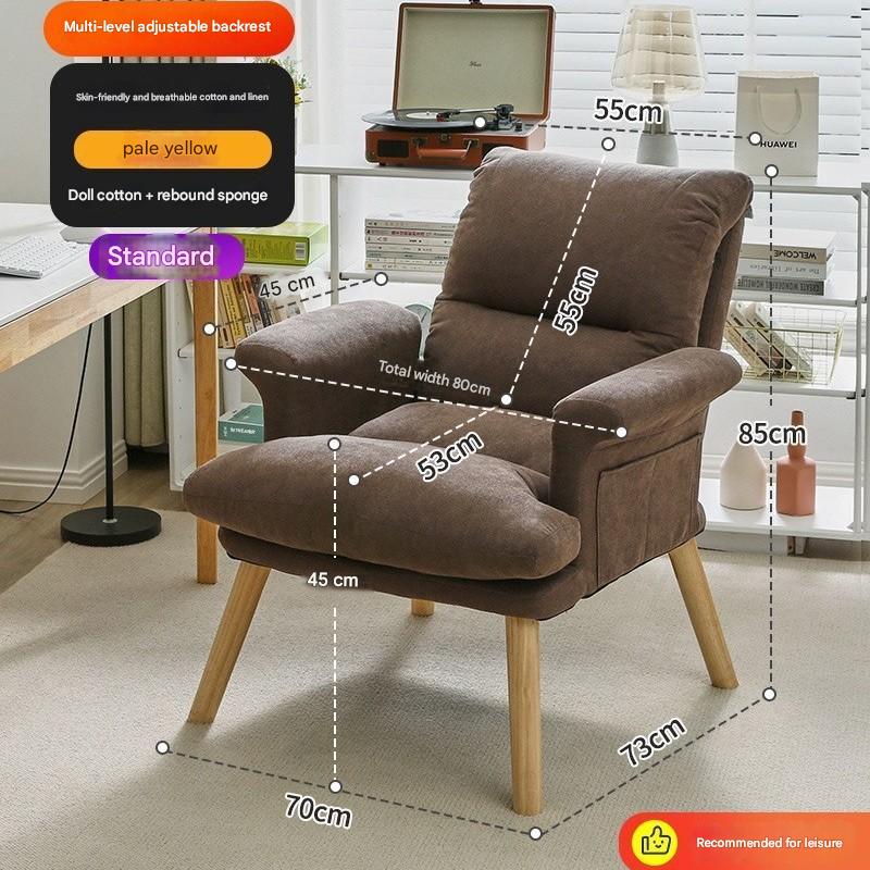 Cotton and linen coffee color [standard style]