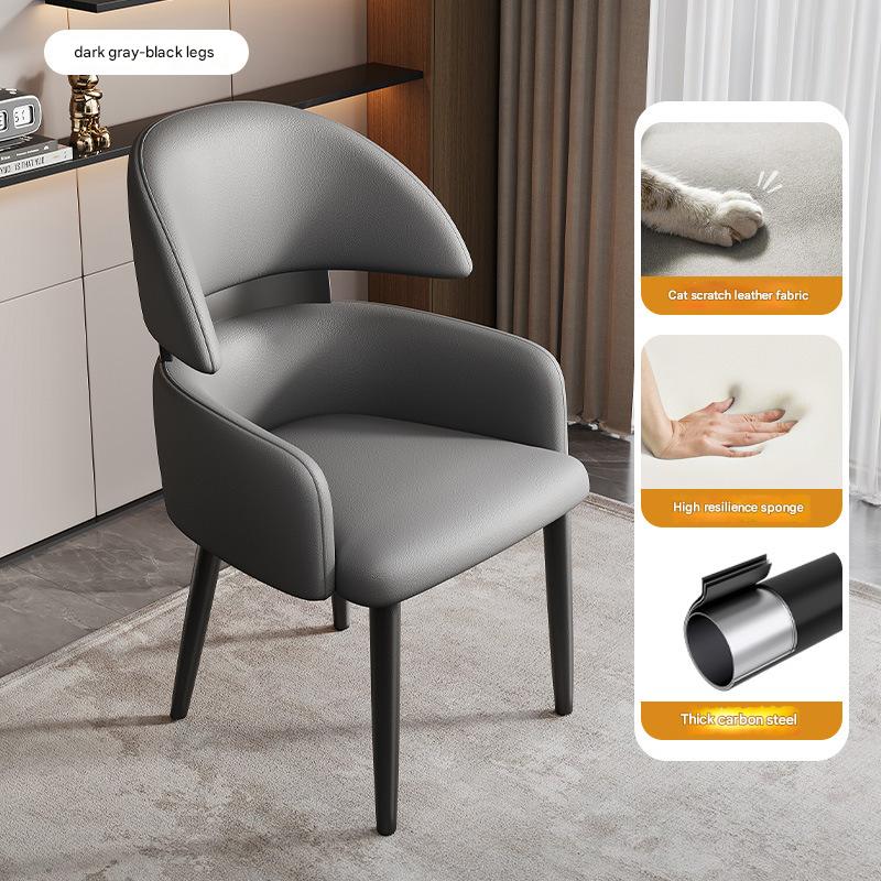 Dark gray [sponge]   [cat scratch leather]