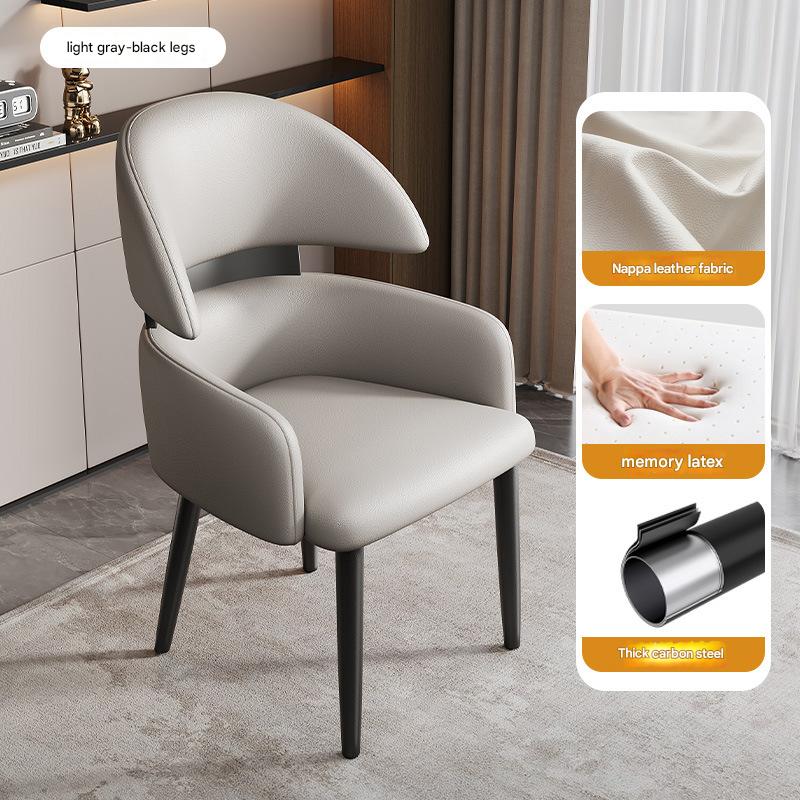 Light gray [latex]   [nappa leather]