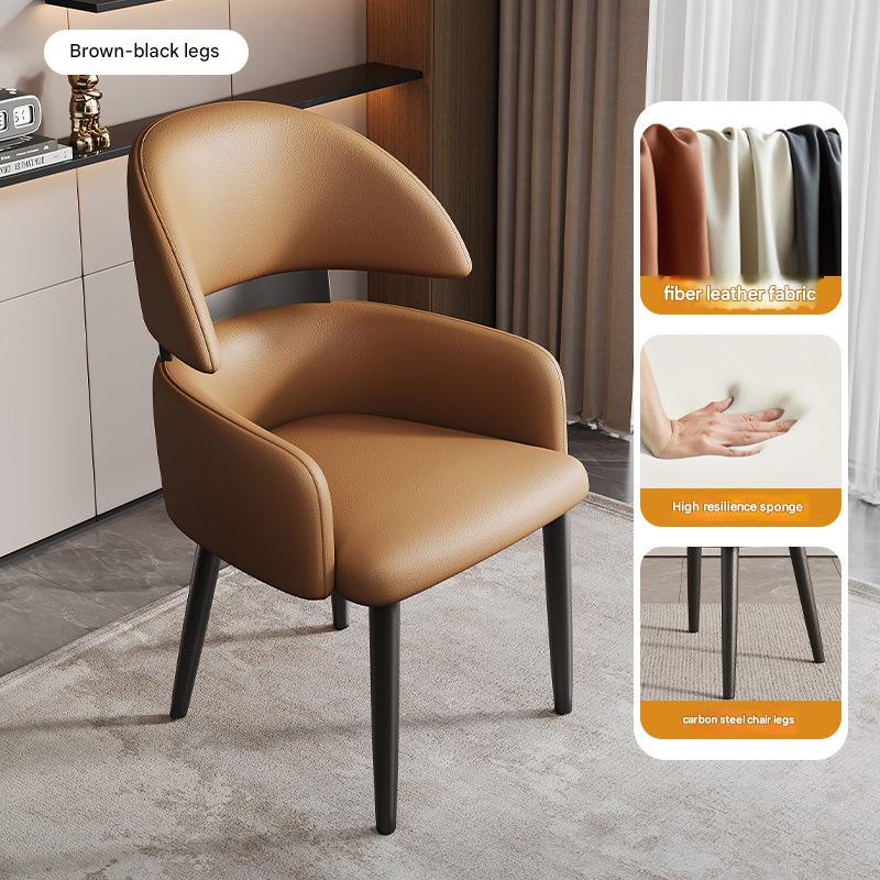 Brown brown [sponge]   [fiber leather]