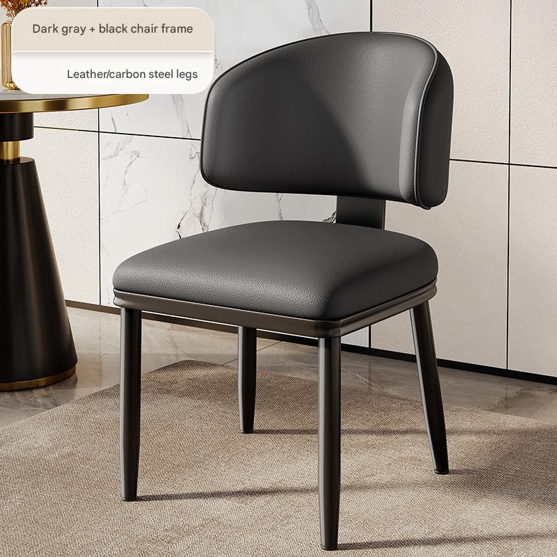 Dark gray   black chair frame