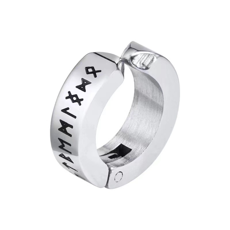 1:Steel ear clip single 4*9mm