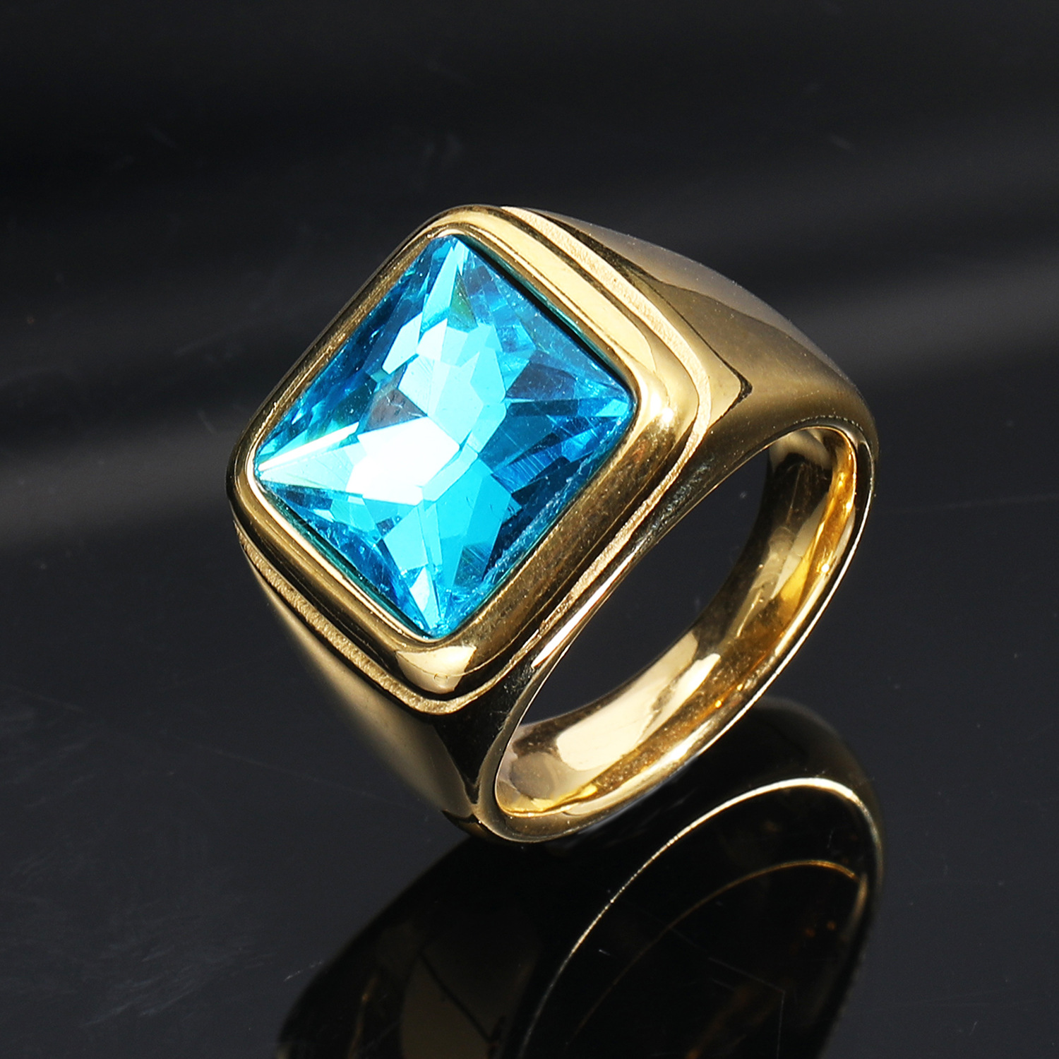 Golden Lake Sapphire US Size #6