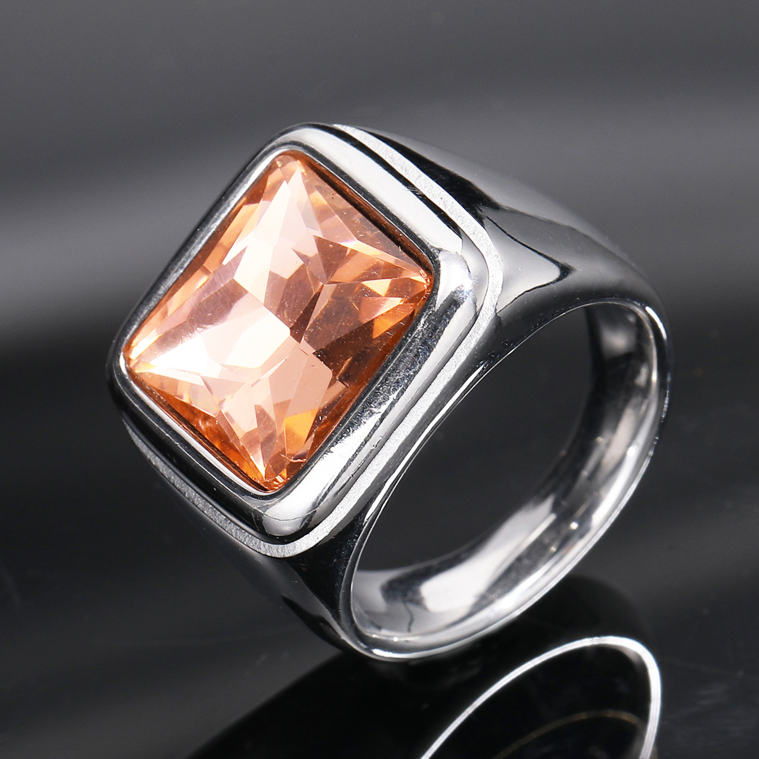 10:Steel champagne gem