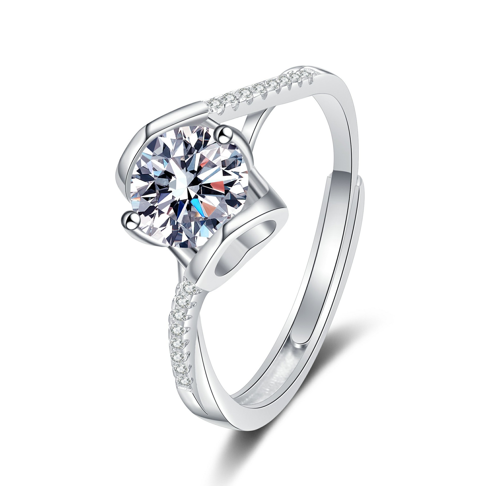 38:City of the World Ring (White Diamond)