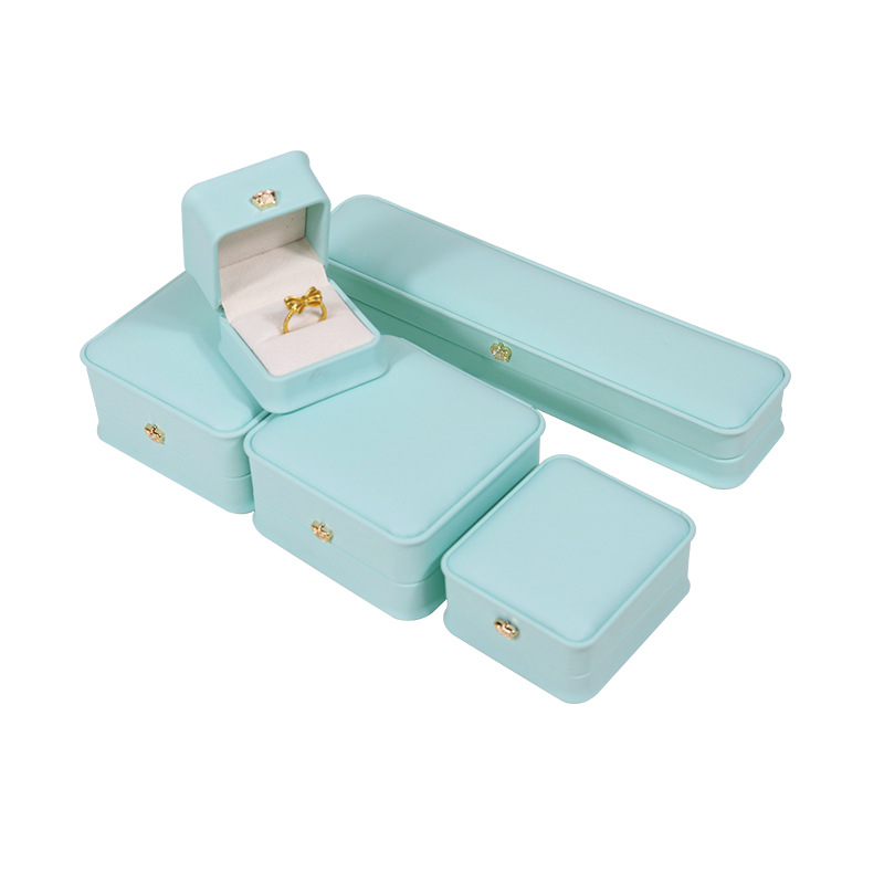 turquoise ring box 6×6×4.5cm