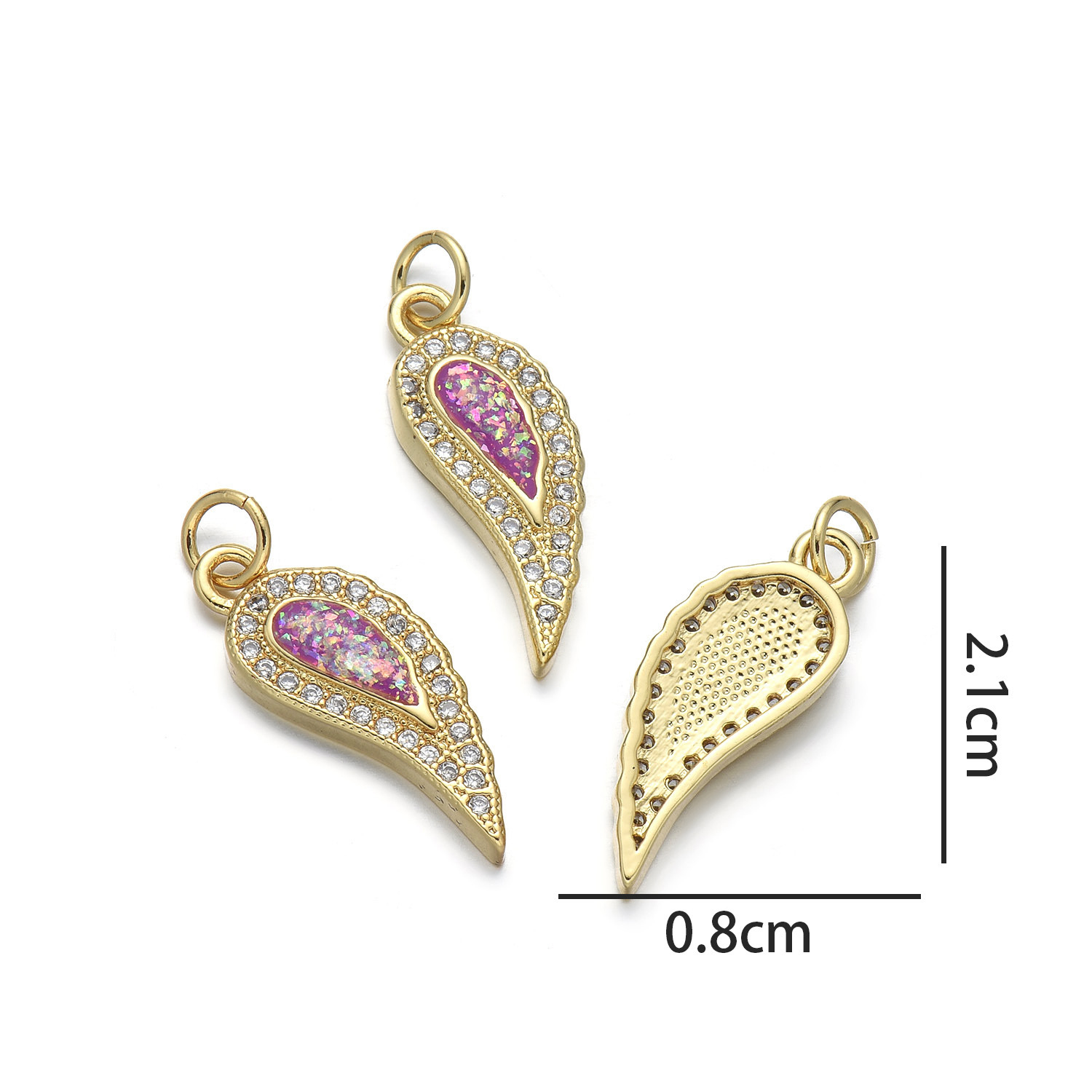 4:Pepper pendant (Starry Sky purple opal)