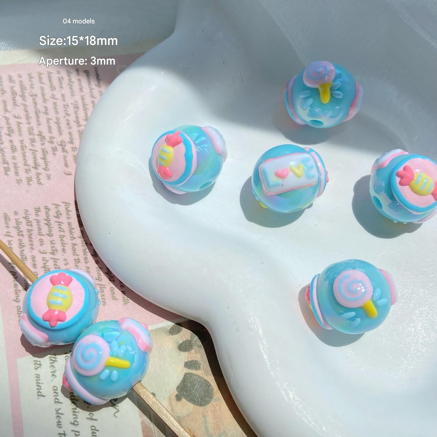 4:04 style blue lollipop (1 piece)