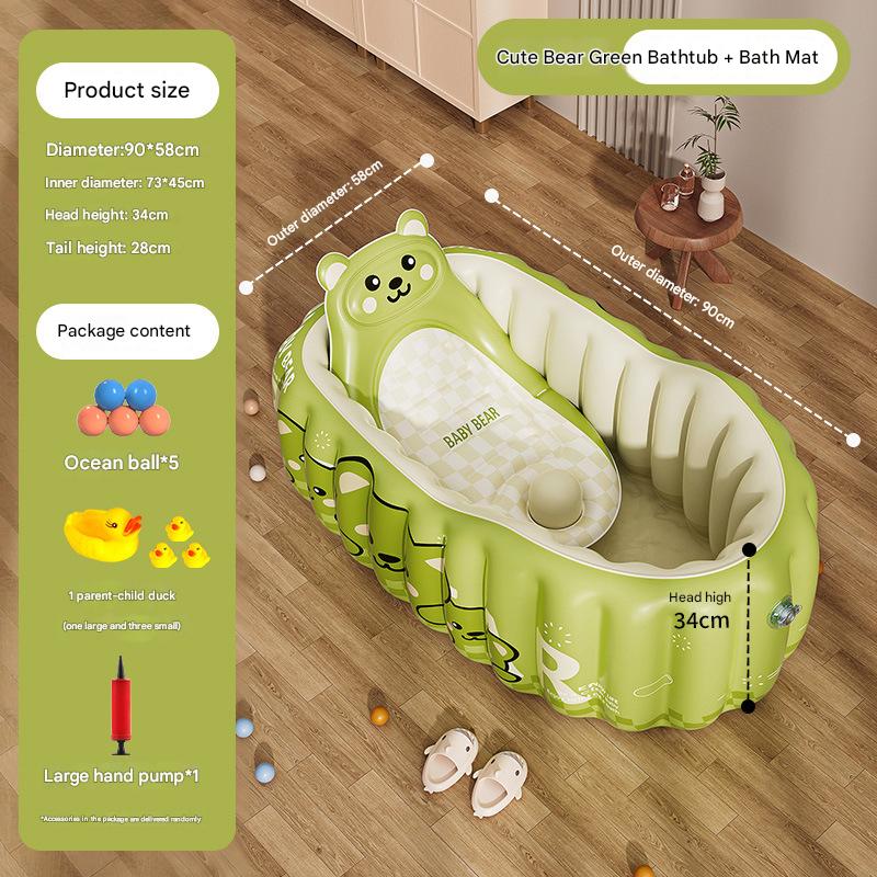 Little Bear Bathtub Toy Gift Pack  Bath Mat