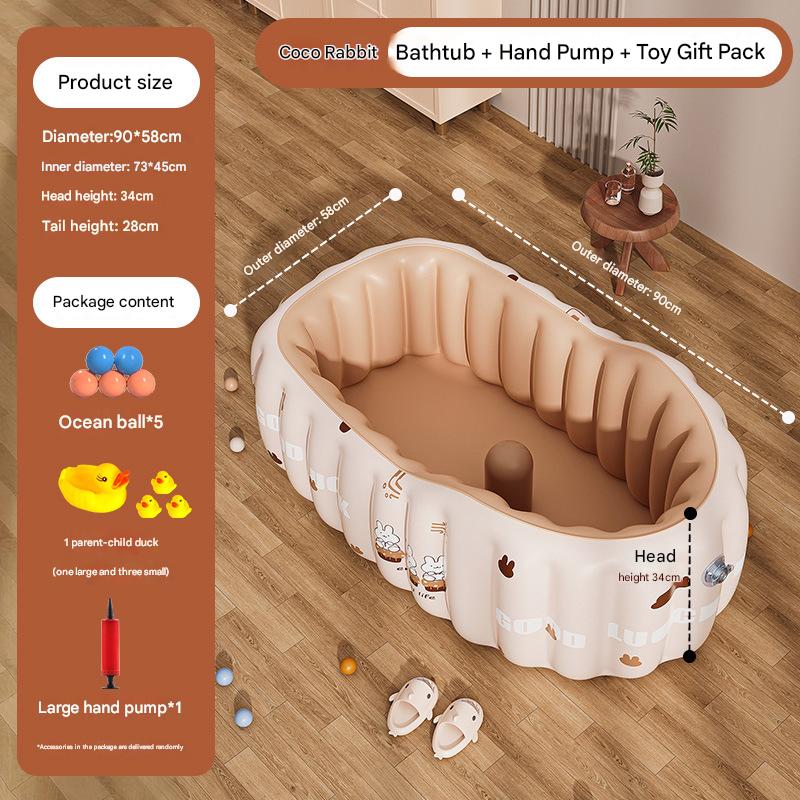Little Rabbit Bathtub -Toy Gift Pack