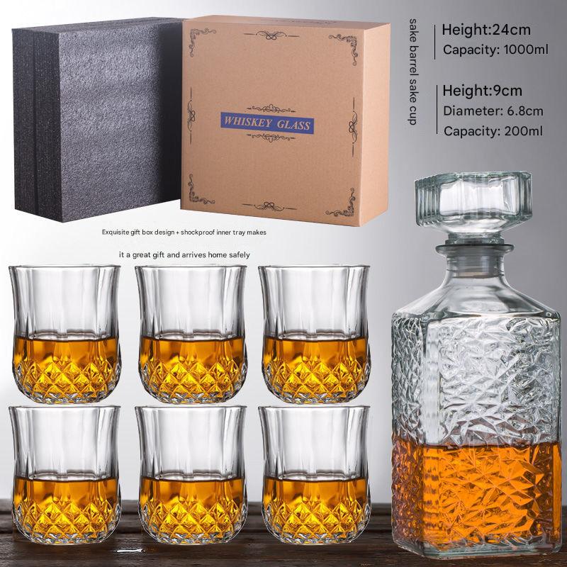 Full Diamond Wine with 6 Round Drill Cups