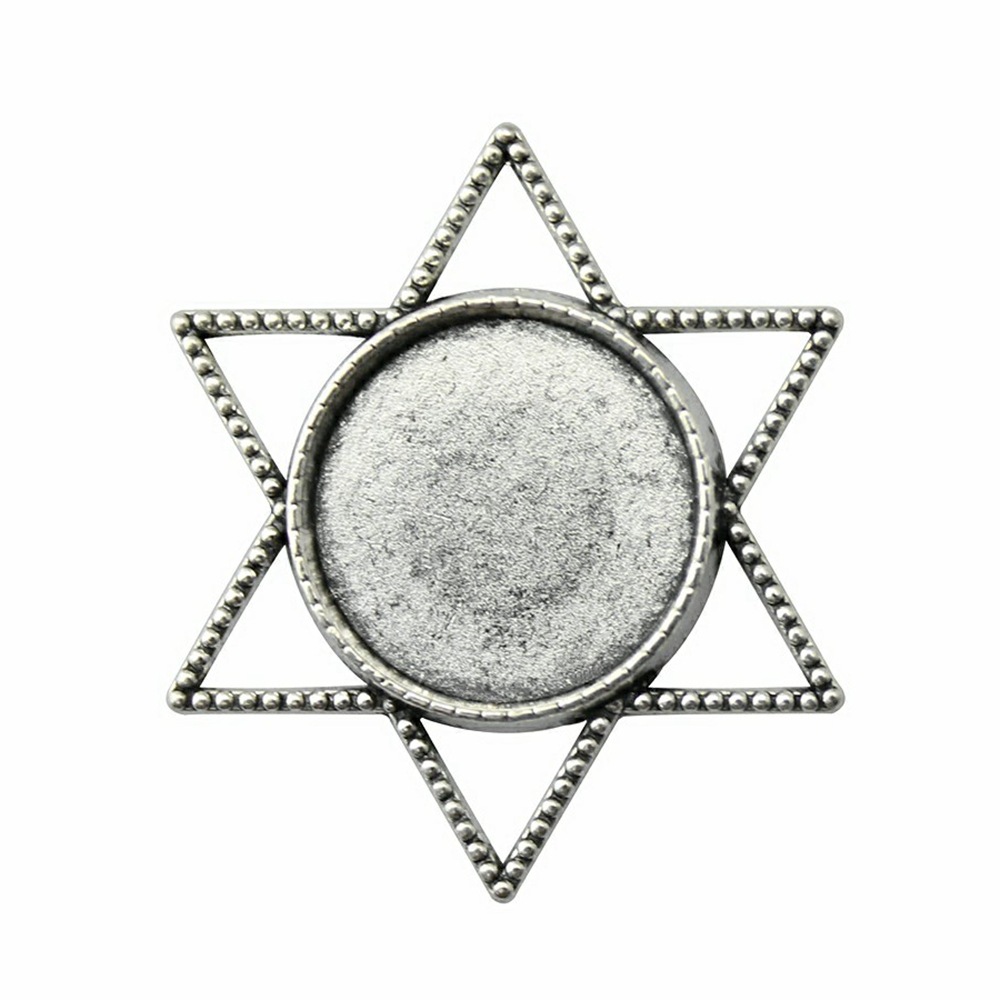 1 couleur argent antique