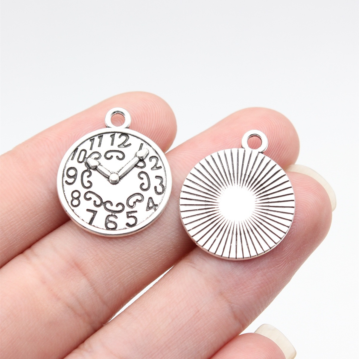 antique silver color