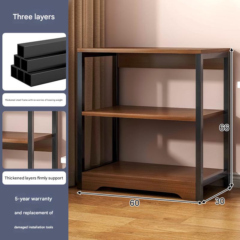 3 layers /Brushed black oak color   length 60 height 66